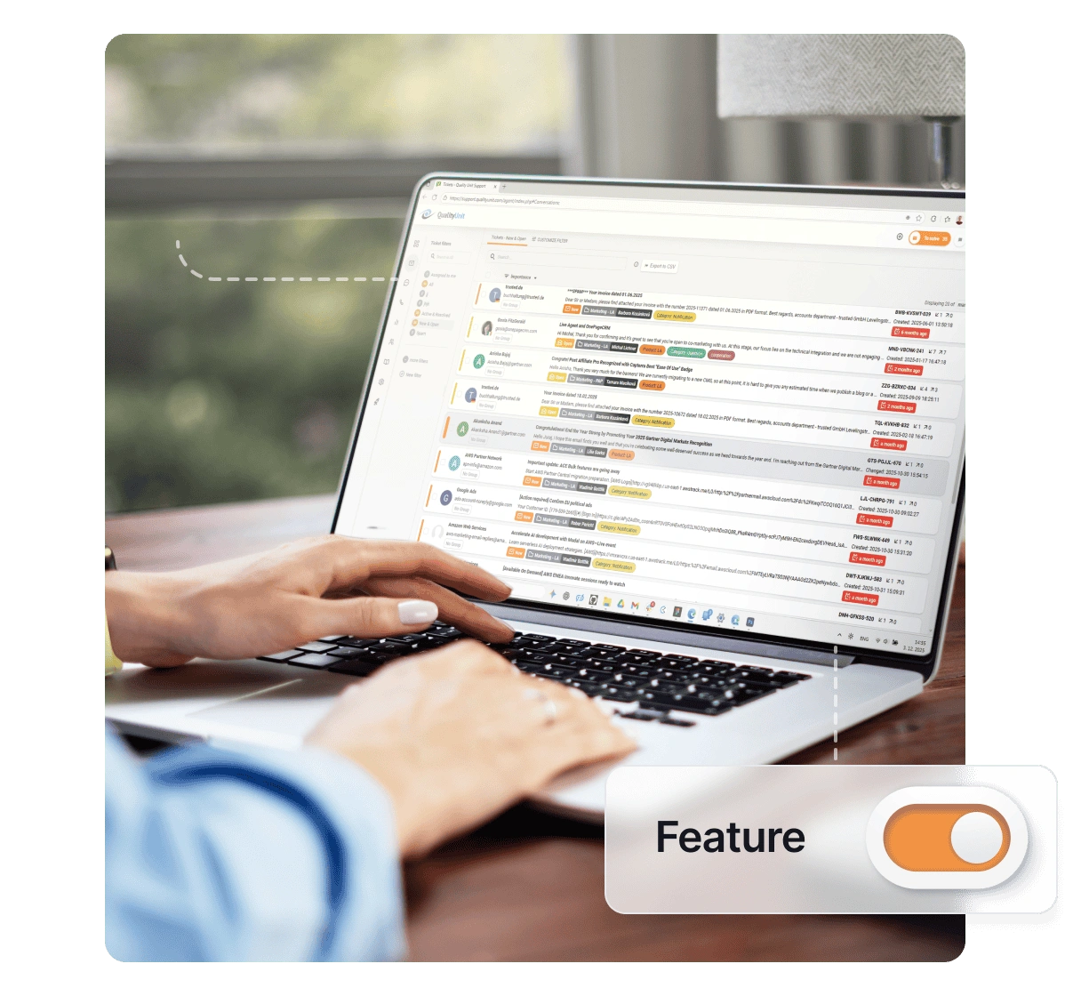 Chatbot IA LiveAgent