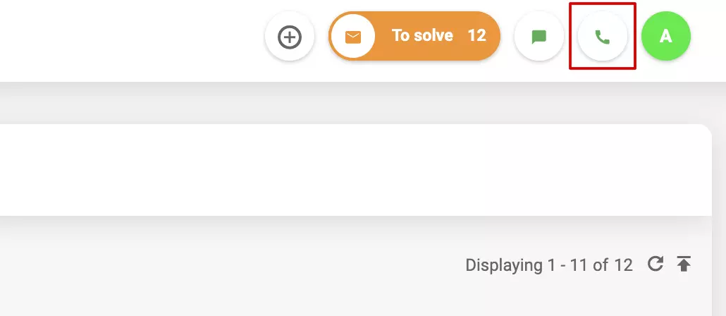 Options d'état vocal dans LiveAgent