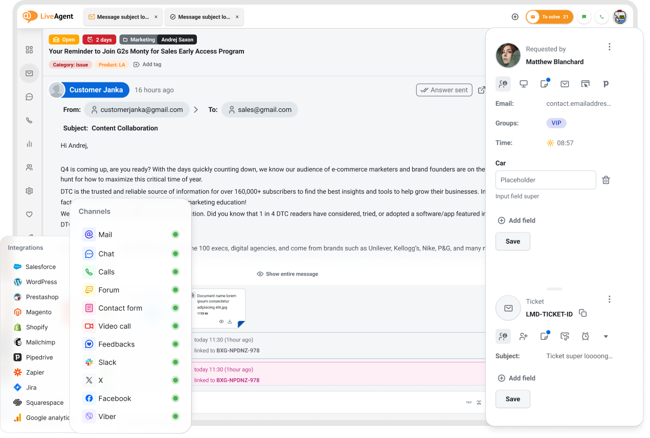 Offrez un support fluide avec un help desk propulsé par l'IA