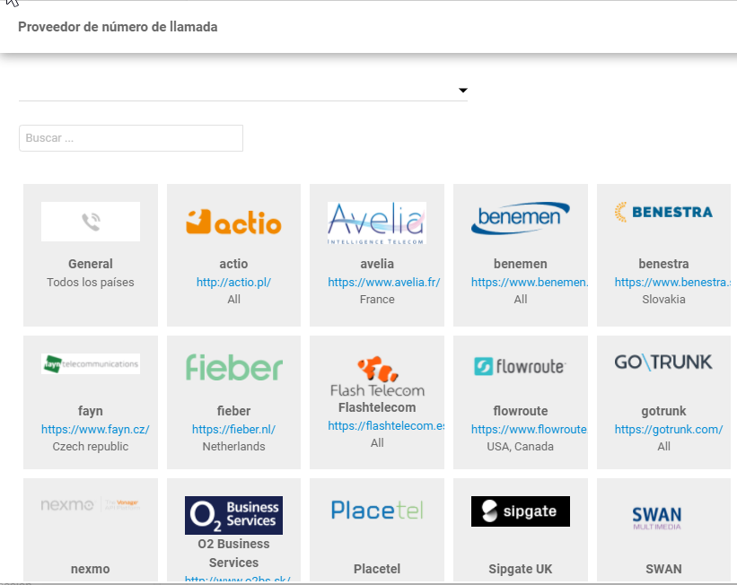 Recherche du fournisseur Flash Telecom