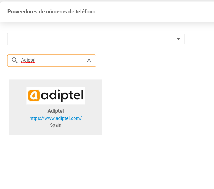 Recherche Adiptel
