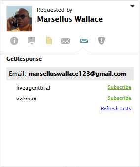 Abonnement GetResponse LiveAgent