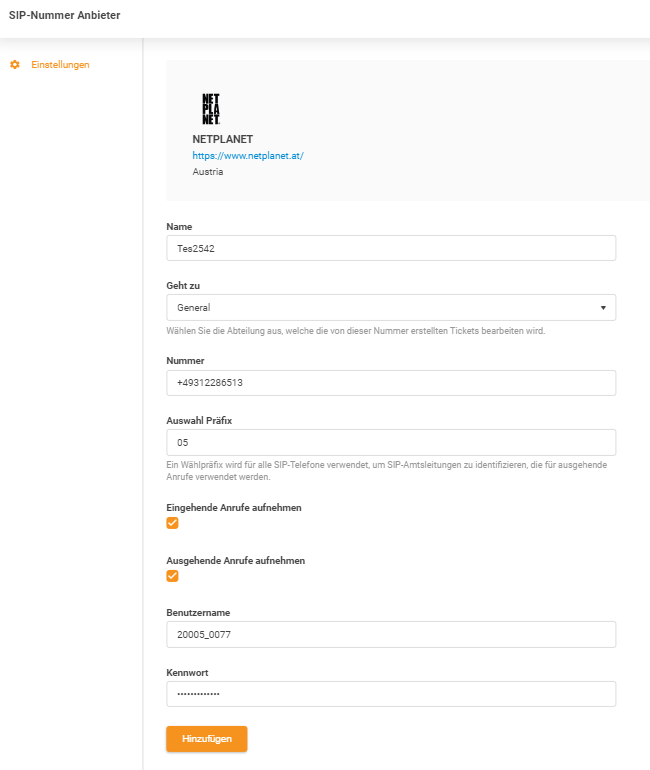 Identifiants NETPLANET
