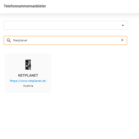 Fournisseur NETPLANET