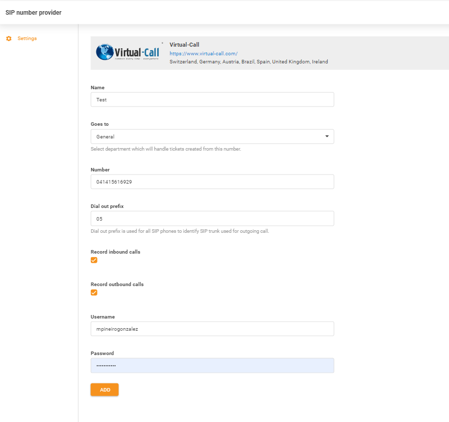 Identifiants Virtual-Call