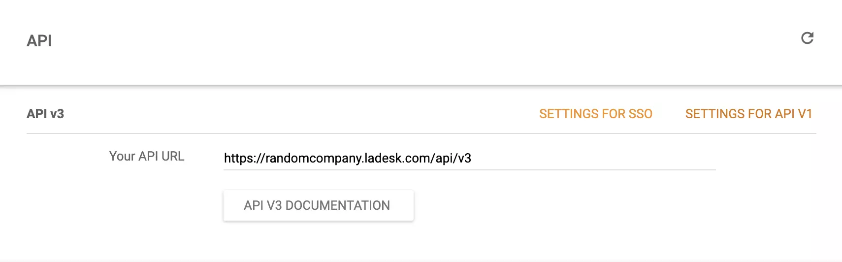 Où trouver l'API V1