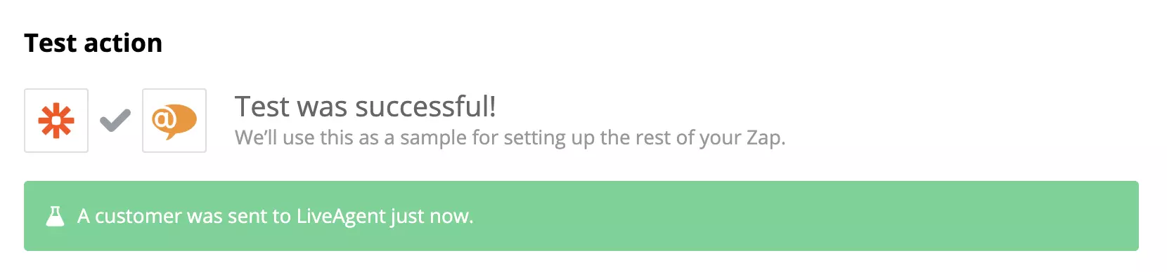 L'intégration est prête