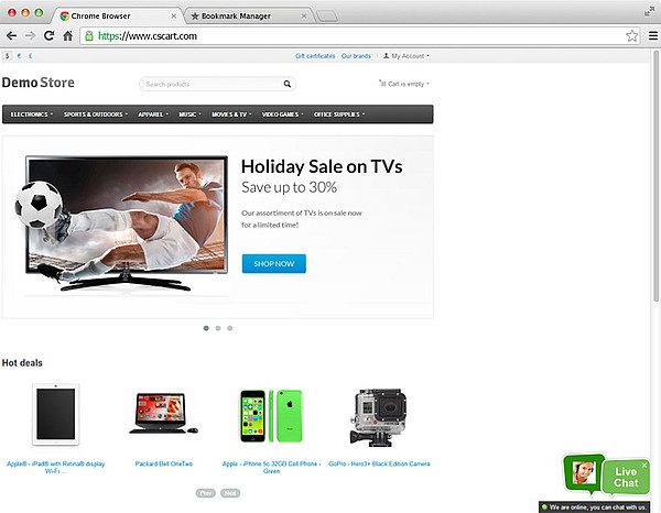 CS-Cart LiveAgent integration live