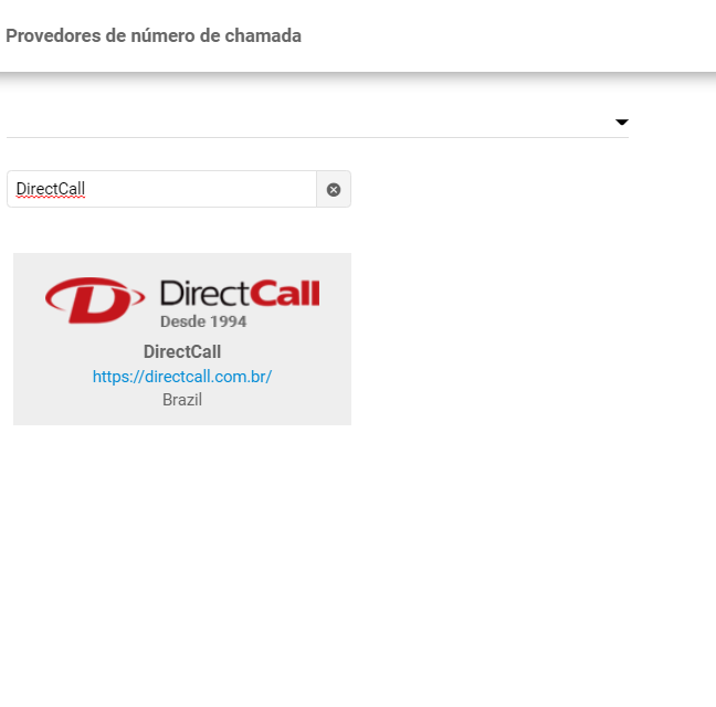 Intégration DirectCall LiveAgent