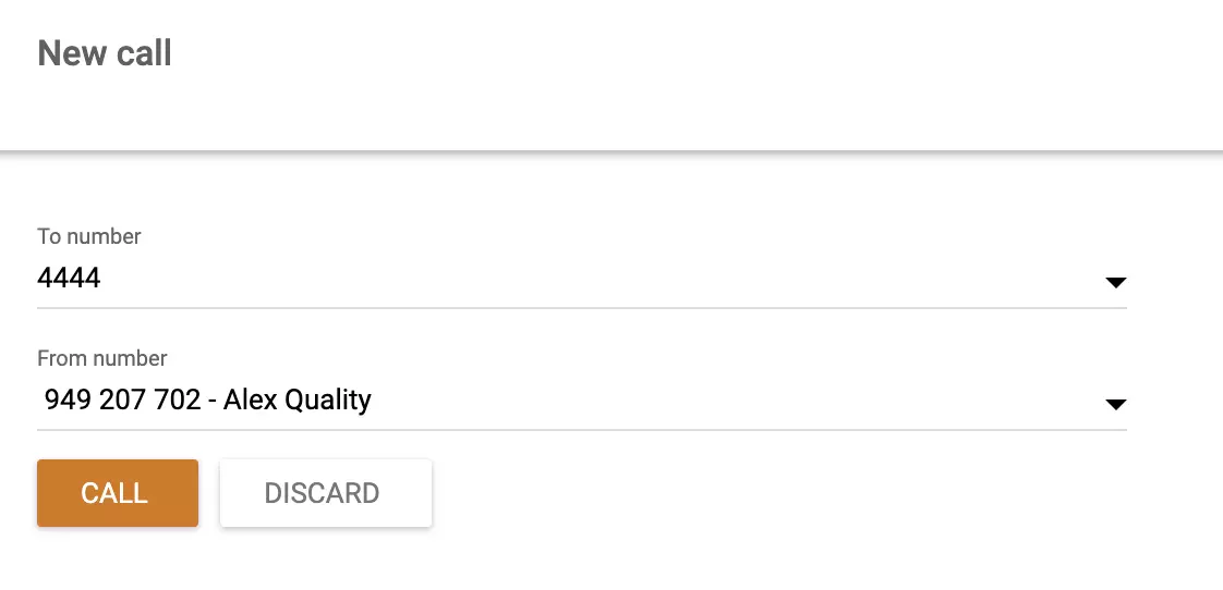 Commencer à appeler avec le numéro TelefonBG depuis LiveAgent