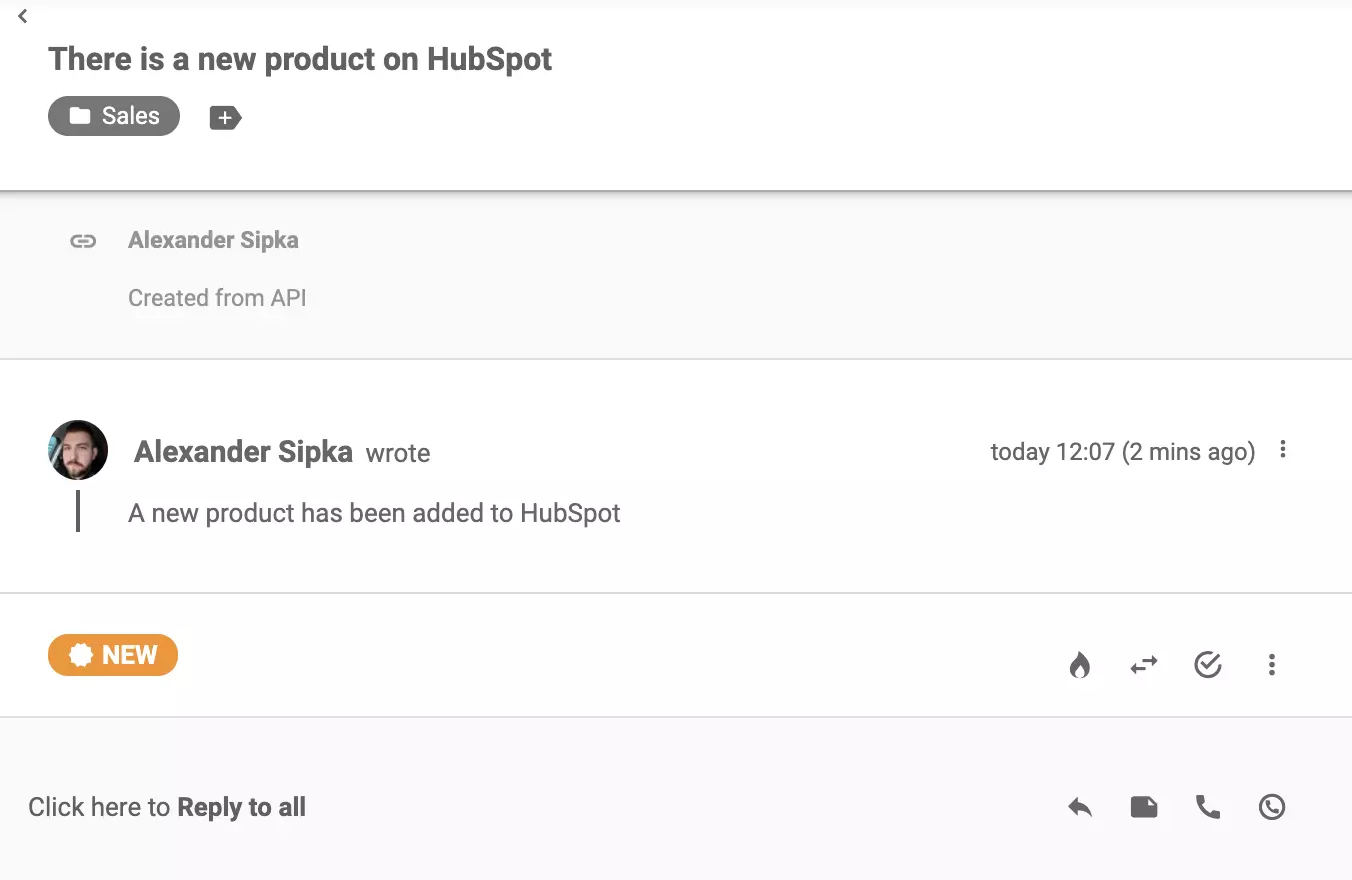 Un nouveau ticket dans LiveAgent