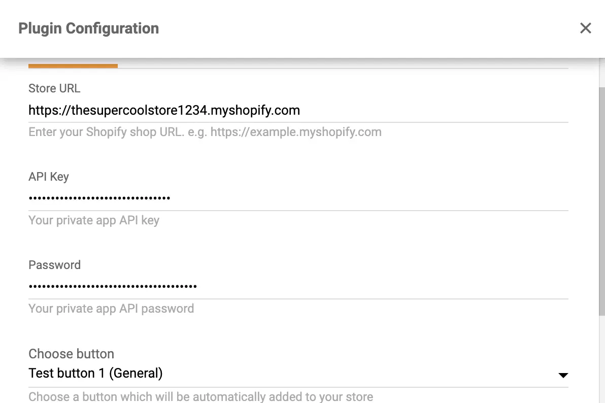 Configuration du plugin de bouton de chat Shopify dans LiveAgent