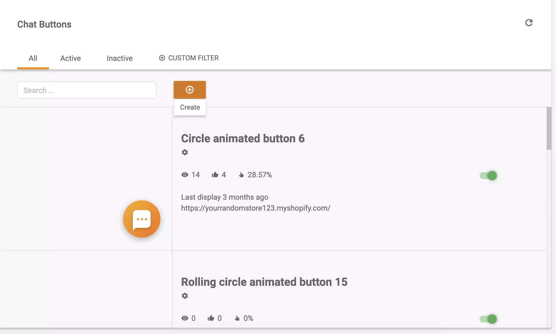 Créer un bouton de chat dans LiveAgent pour une utilisation ultérieure sur Silverstripe