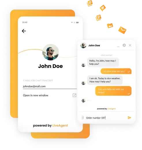 Logiciel de service client mobile