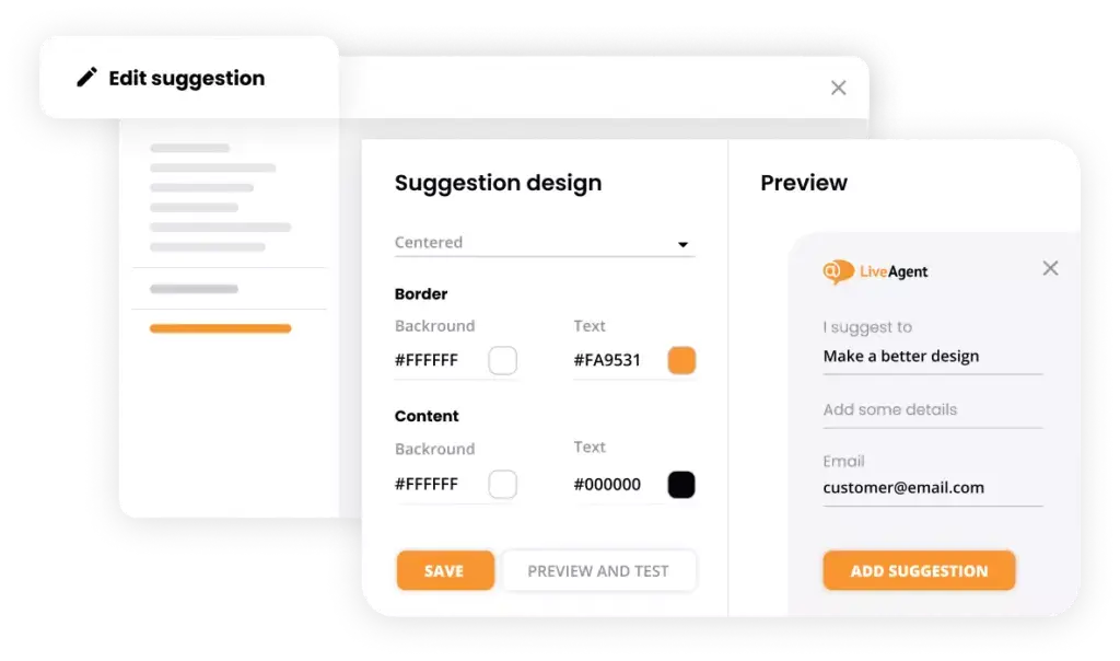 Retours et suggestions