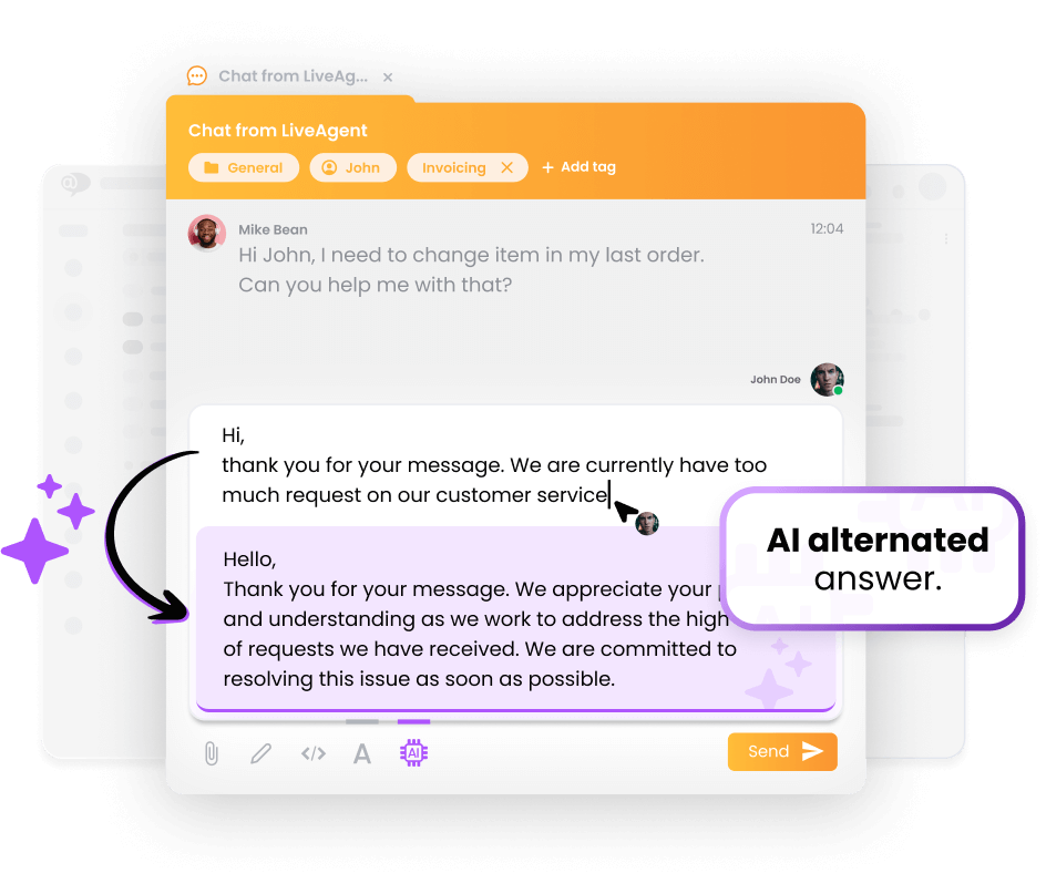 Assistant IA LiveAgent