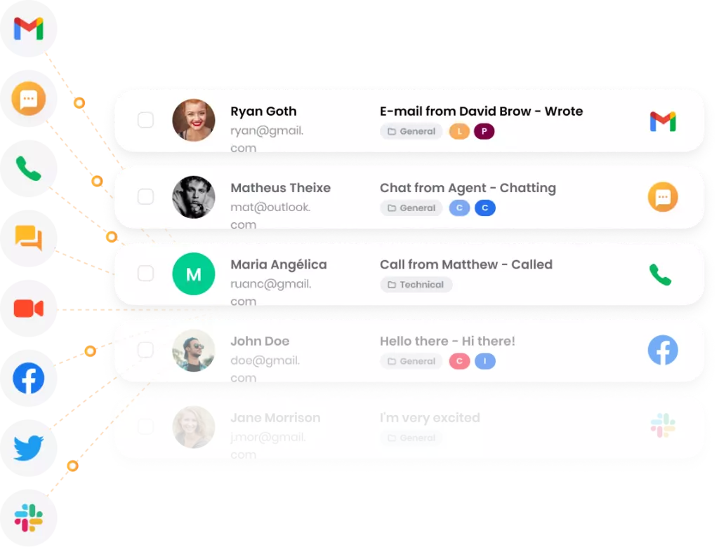 Boîte de réception universelle