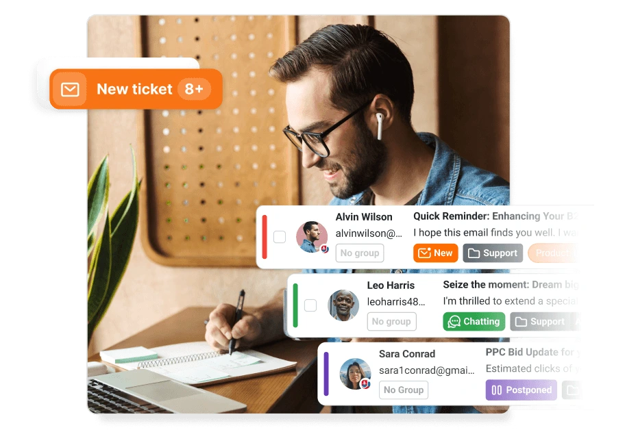 Logiciel de gestion des tickets avec agents IA