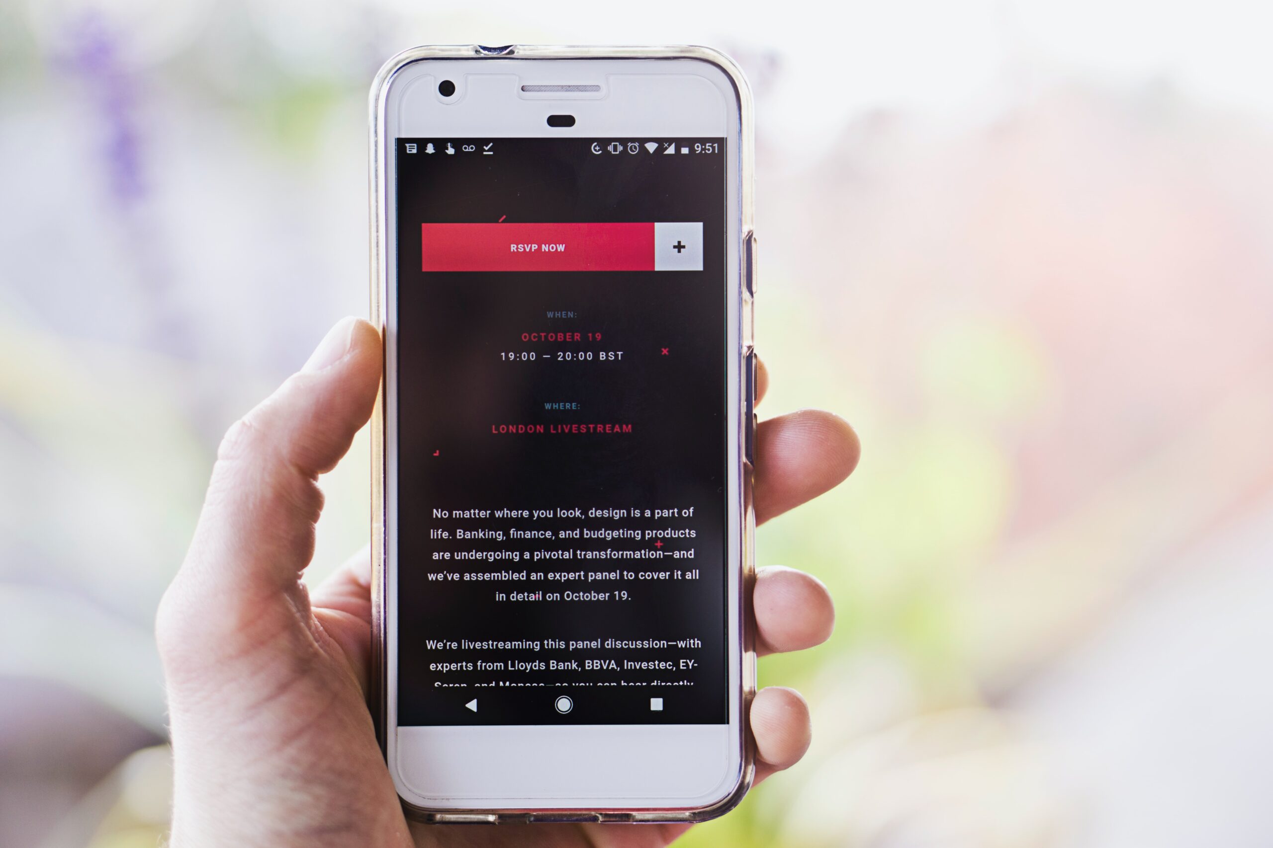 Participants à l'événement en réseau